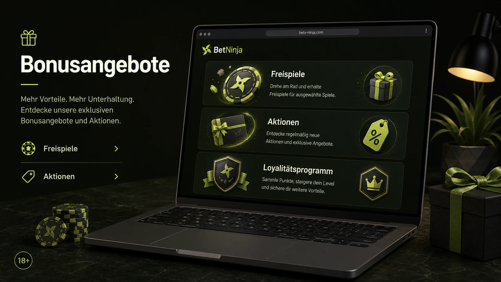 Welche Bonusangebote bietet BetNinja?